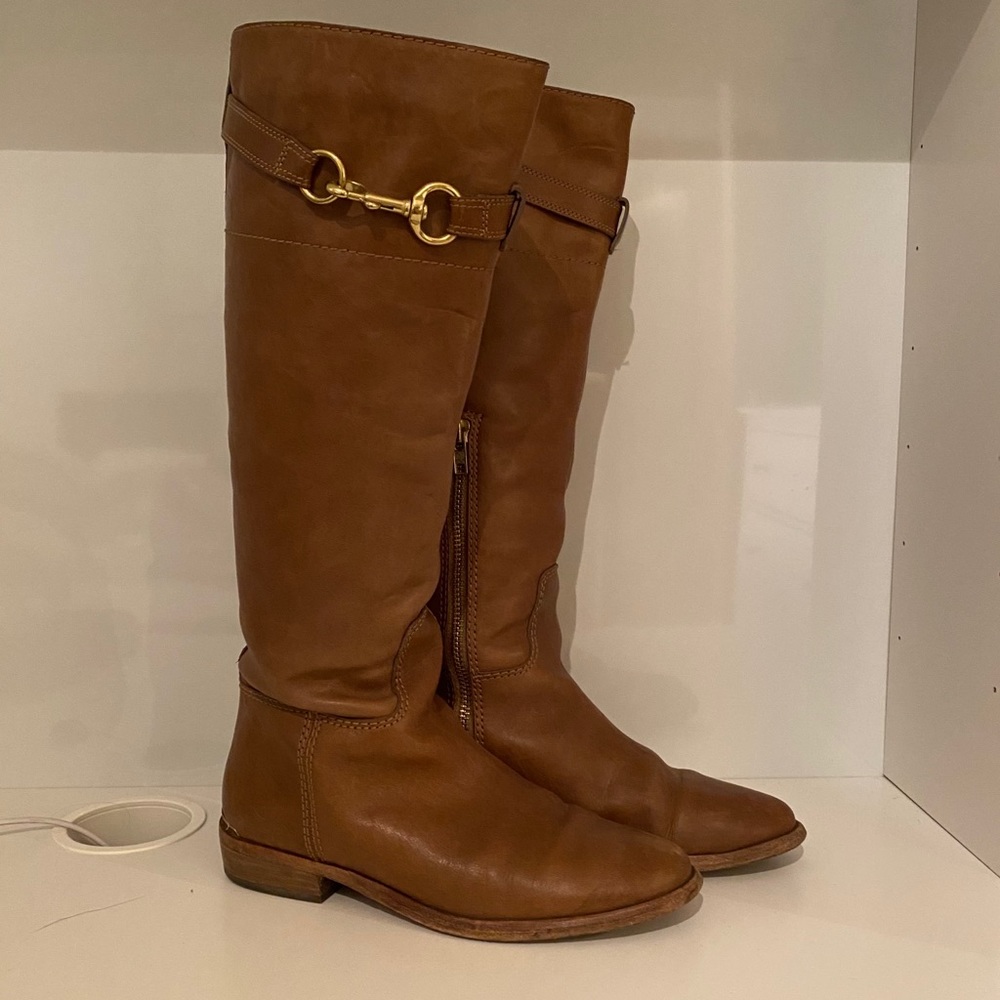 Coach Leather Boots